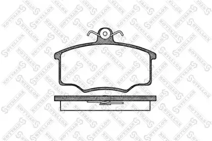 057 020-SX STELLOX Комплект тормозных колодок, дисковый тормоз